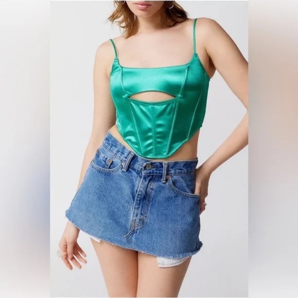 Out From Under Spitfire Sweet Talk Corset from Urban Outfitters | Sz Medium